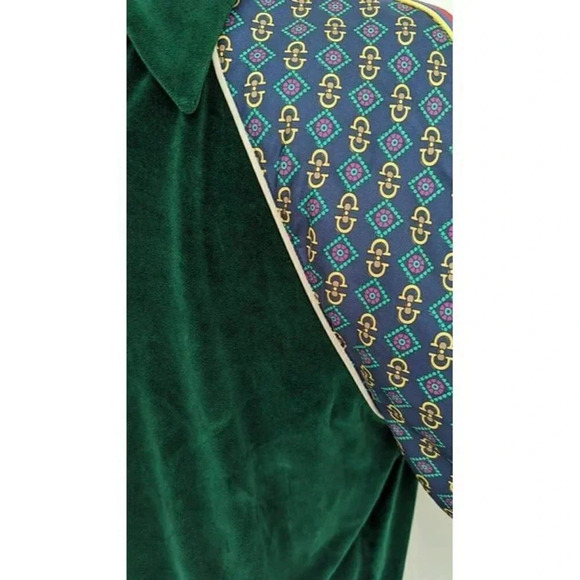 NWT Gucci Men's Bi-Material Oversize Jacket Horsebit Print Size M (MSRP $2,200) - Picture 7 of 12